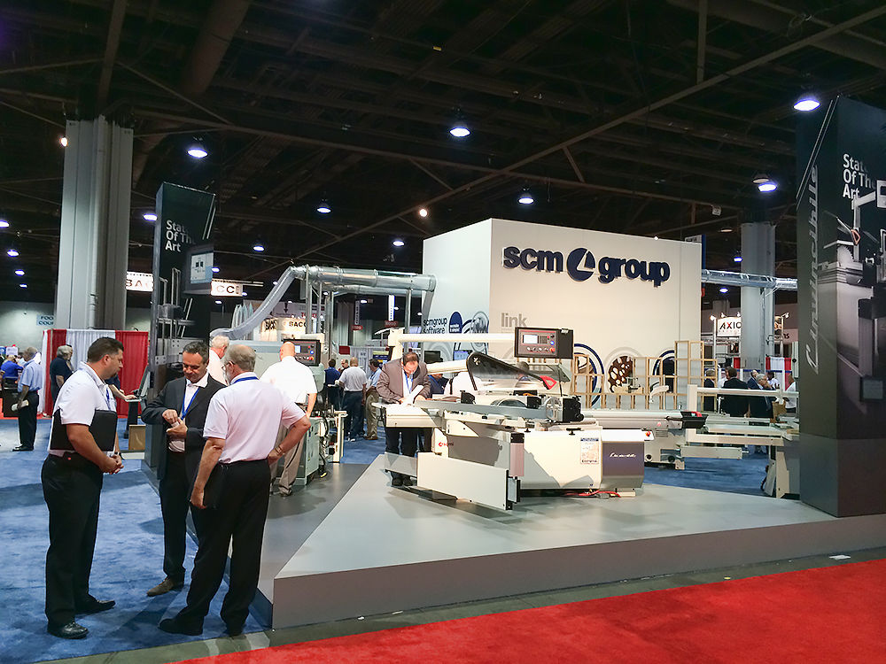 SCM Group North America announces a successful presence at the 2014 International Woodworking Fair