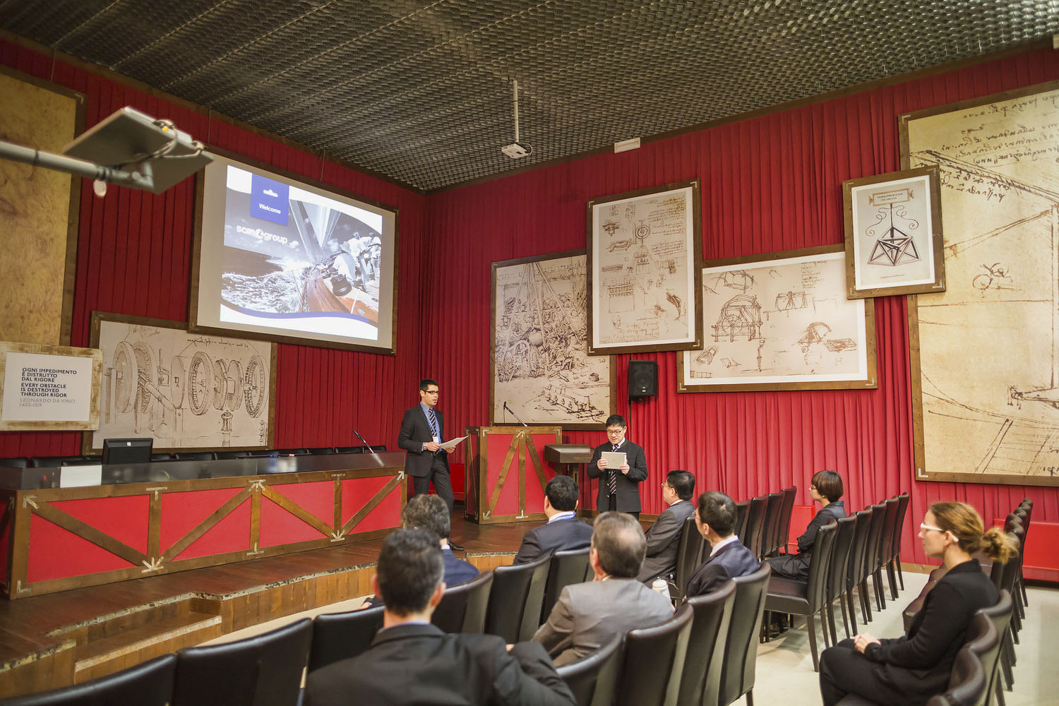 Dalla Cina, visite eccellenti in Scm Group