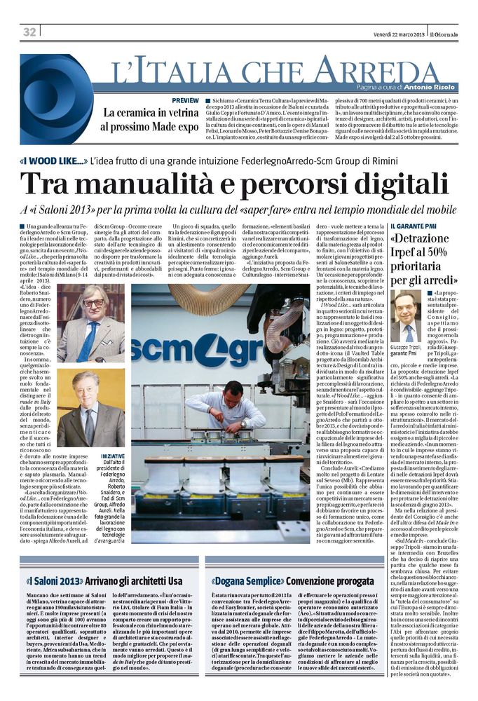 I Wood Like Saloni di Milano 2013