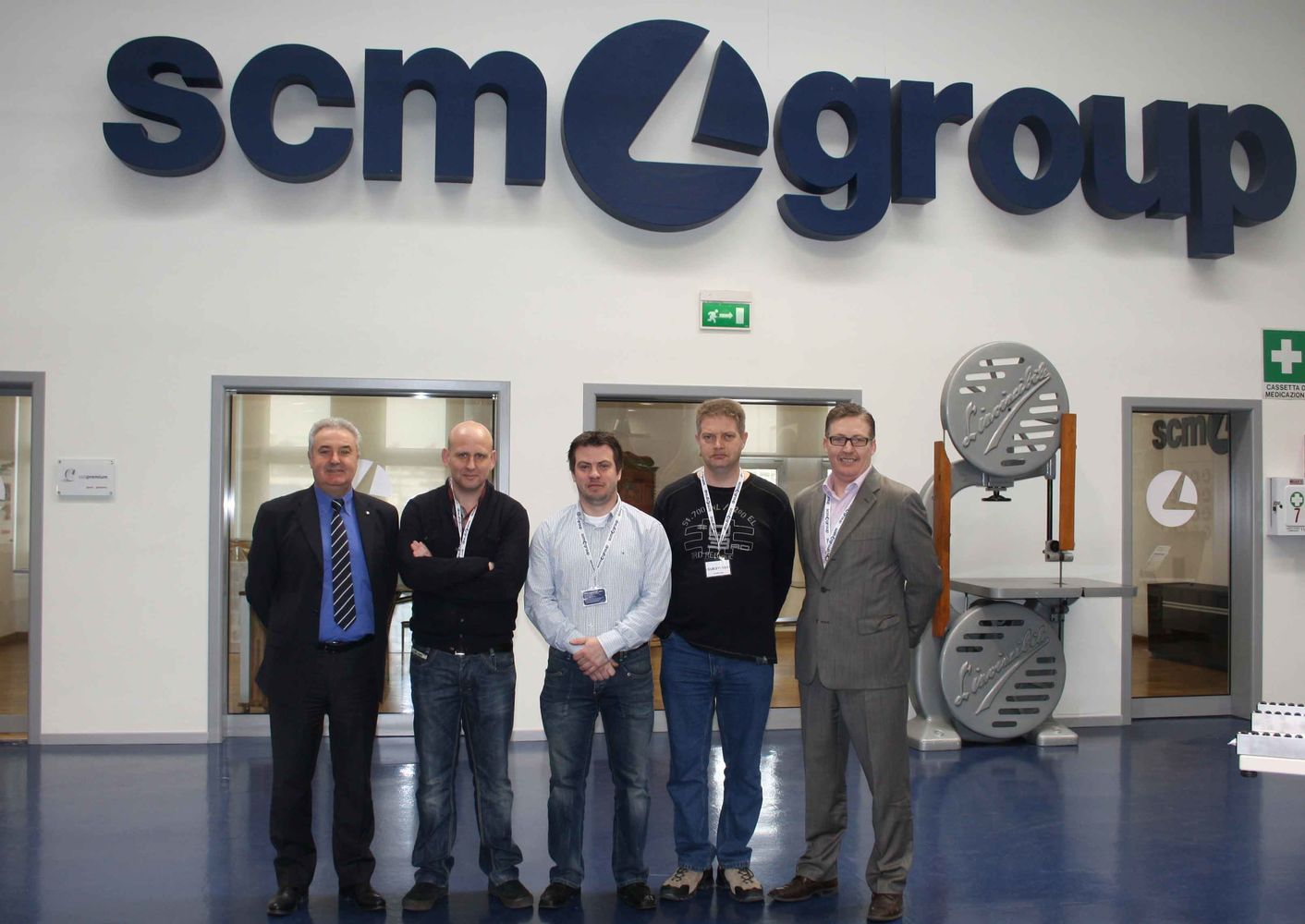 Cliente Van Hool NV in visita