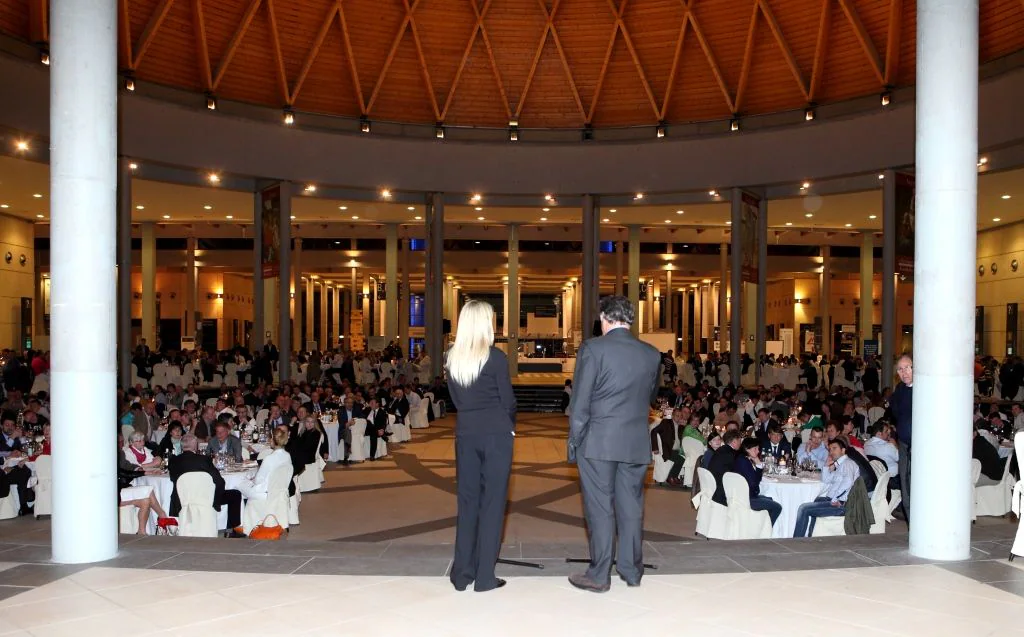 A Tango rhythm menu at the Scm Group Technodomus dinner 