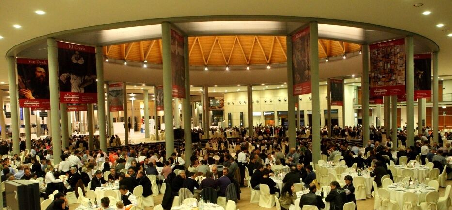 A Tango rhythm menu at the Scm Group Technodomus dinner 