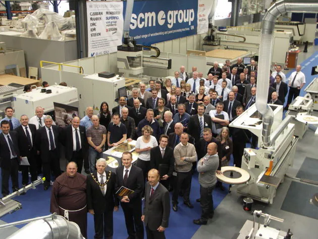 Success for the SCM Group UK open house, Nottingham, 16-18 giugno