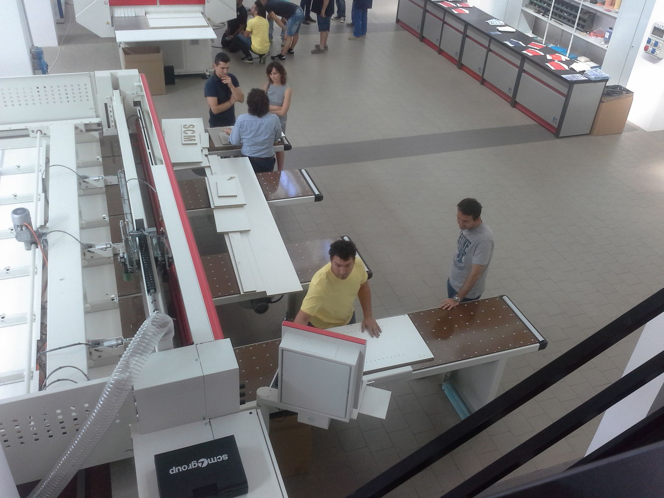 Nuovo Showroom SCM Group Pavarini Macchine a Carpi