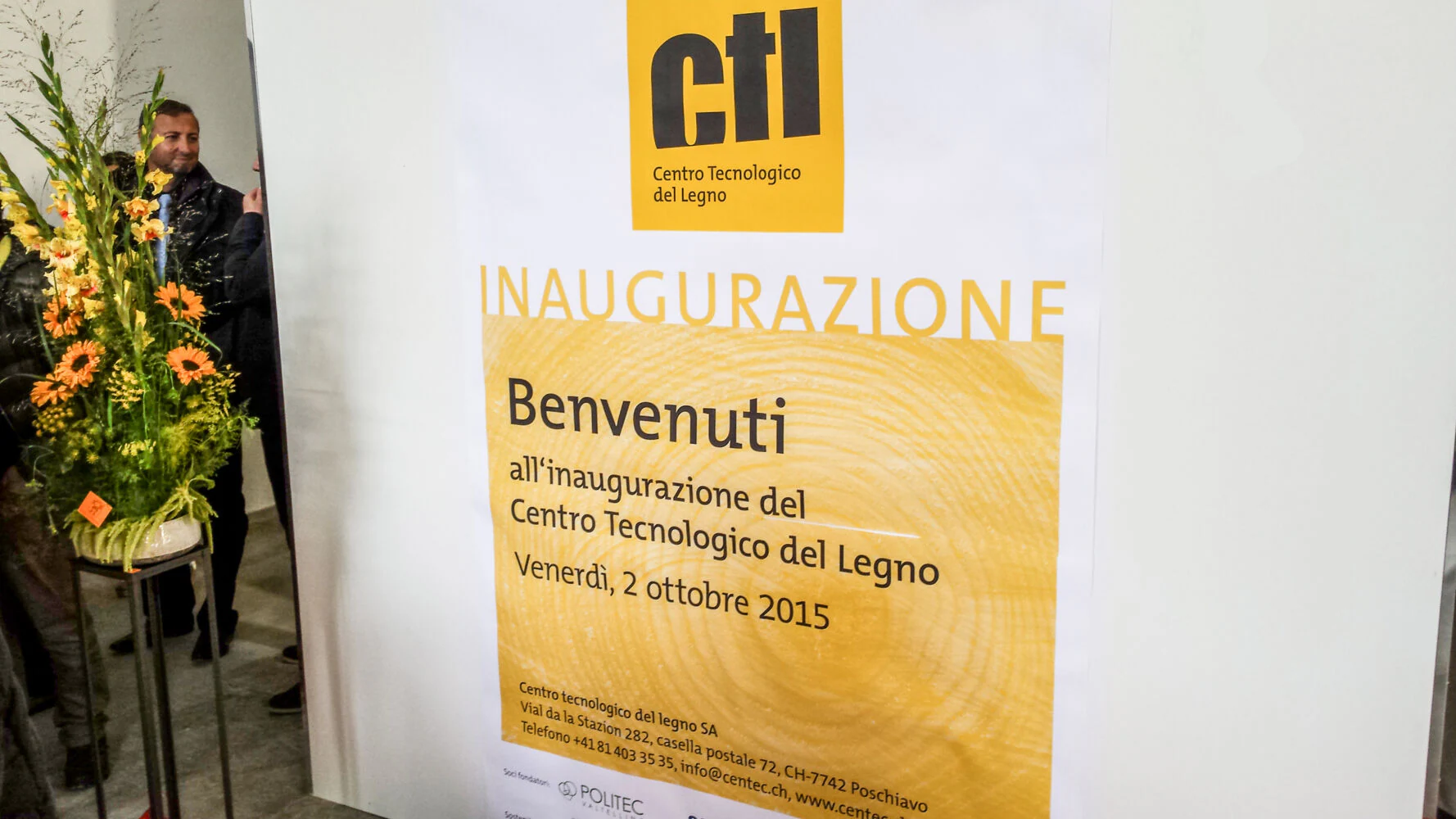 Apre il Centro Tecnologico del Legno (CTL) a Poschiavo