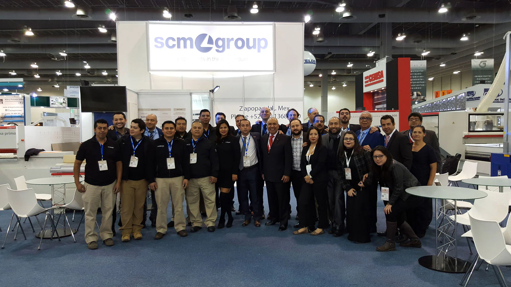 SCM Group a Magna ExpoMueblera 2016