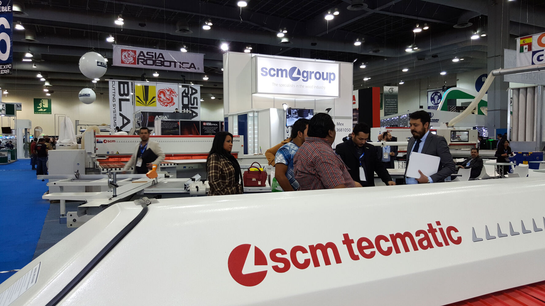 SCM Group a Magna ExpoMueblera 2016