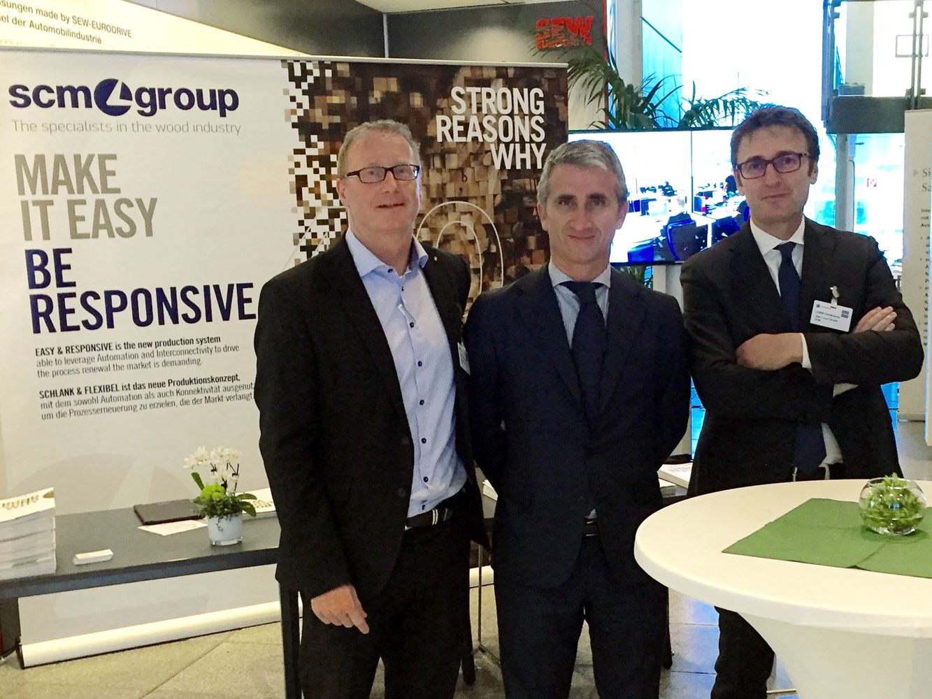 Scm Group @ the Ligna Conference