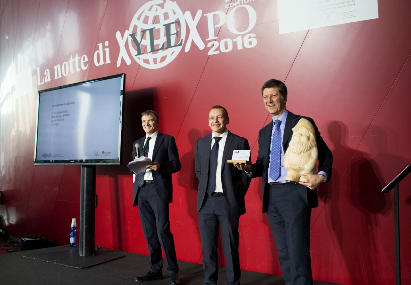 Scm Group premiata alla "Notte di Xylexpo" 