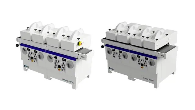 Joinery machines - Structuring/brushing machines - formula str 34 - str 64