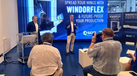 Riflettori accesi sulla nuova cella per il serramento Windorflex 