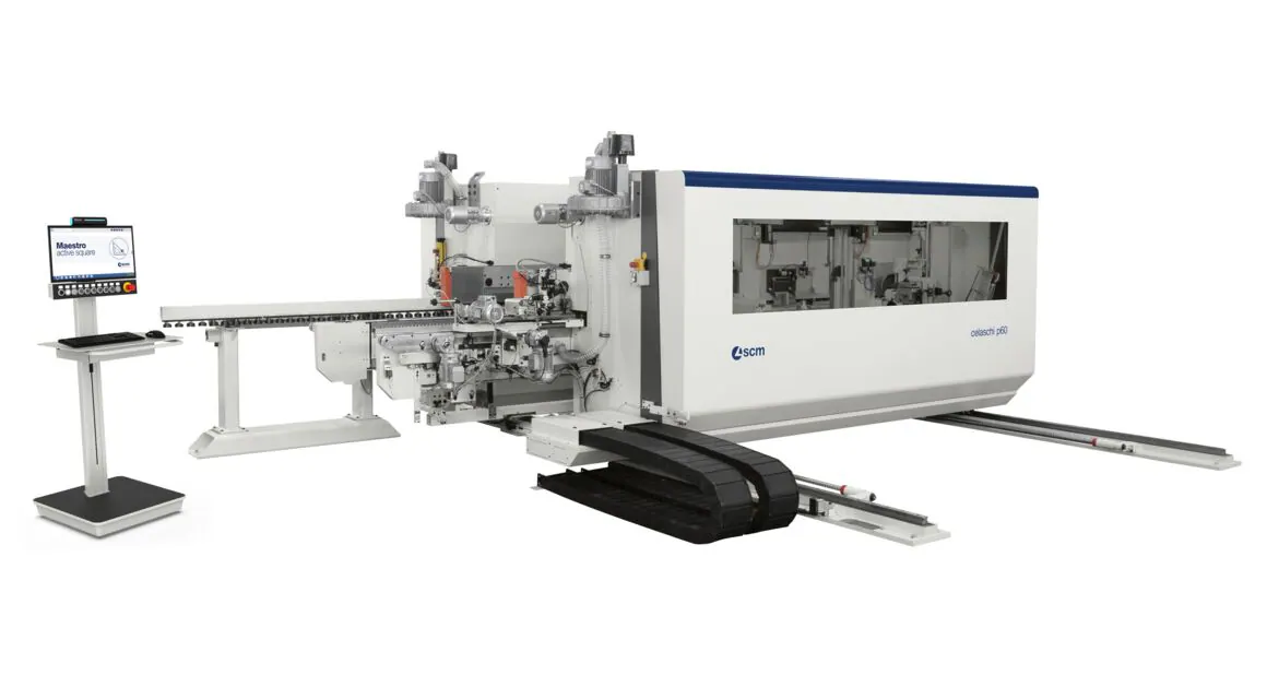 Squadratrice tenonatrice doppia automatica Celaschi P60 - SCM Group