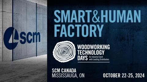 SCM CANADA OPEN HOUSE WOODWORKING TECHNOLOGY DAYS