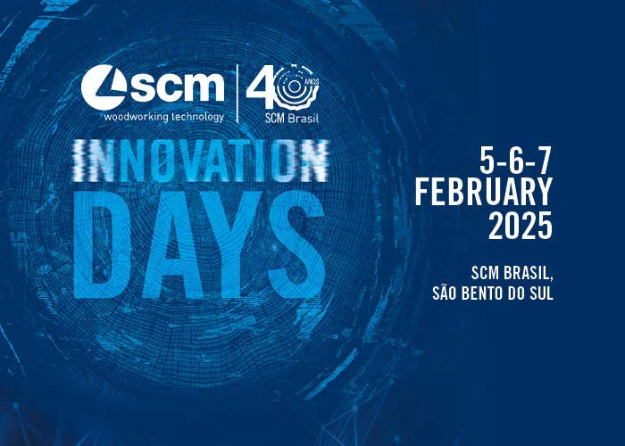 SCM Innovation Days: il futuro della produzione di mobili ti aspetta in Brasile!