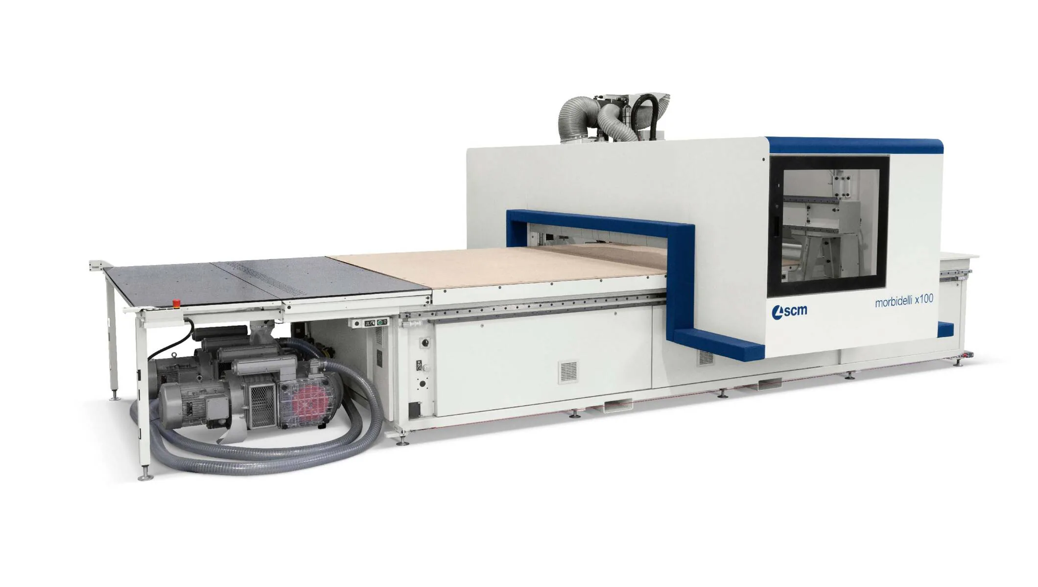 Centri di Lavoro CNC - CNC - Centri di Lavoro Nesting per fresatura e foratura - morbidelli x100