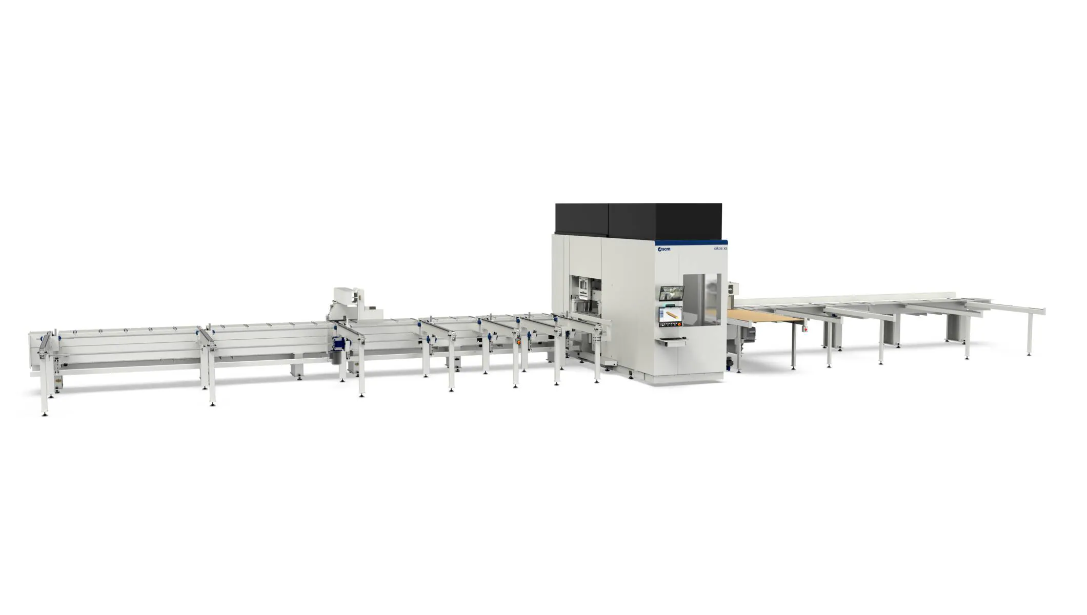 Sistemi per l'edilizia in legno - CNC - Centri di Lavoro per l'edilizia in legno - oikos xs