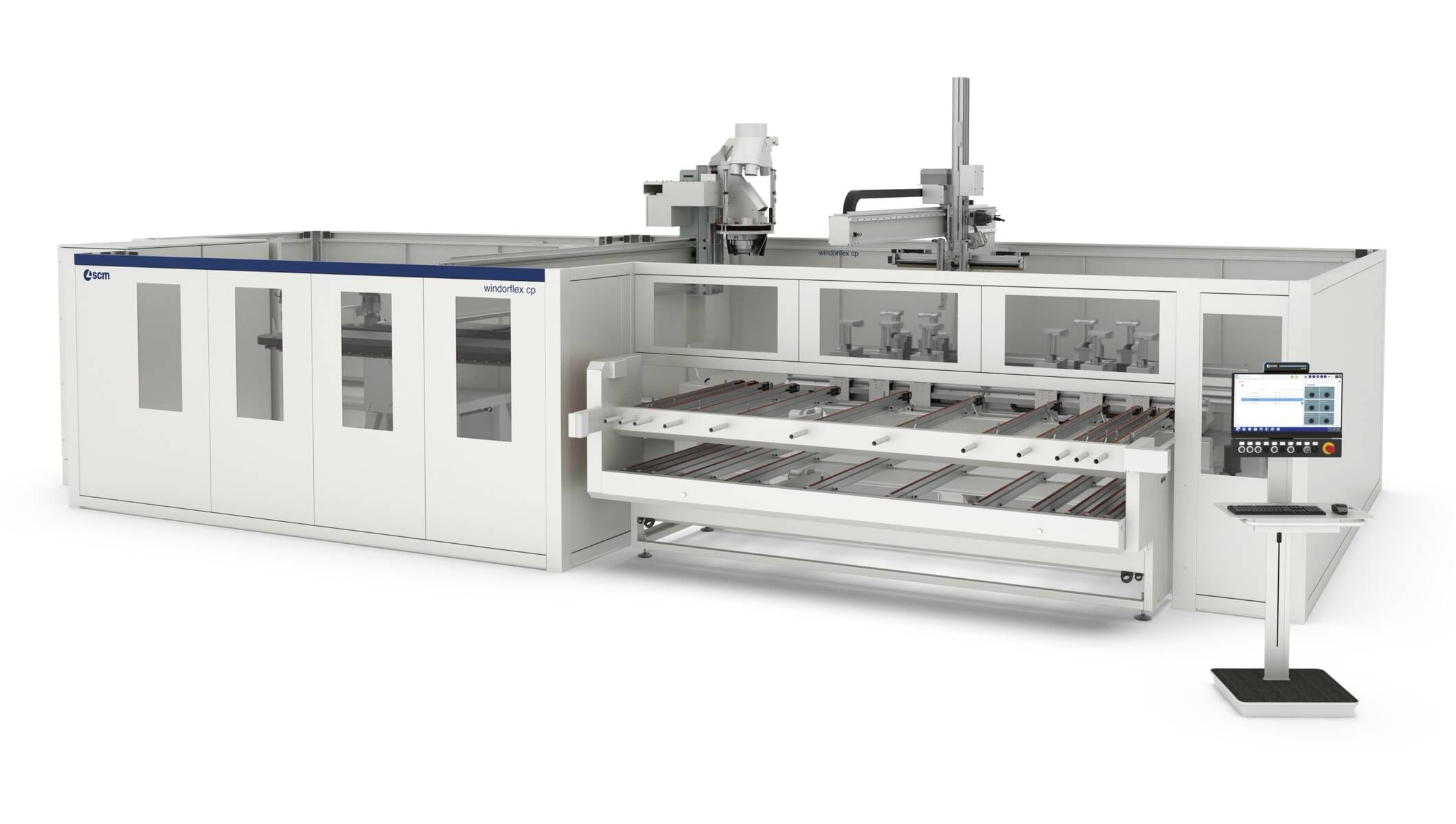 Fensterfertigungsanlagen - Bearbeitungszellen für Fenster und Türen - windorflex cp