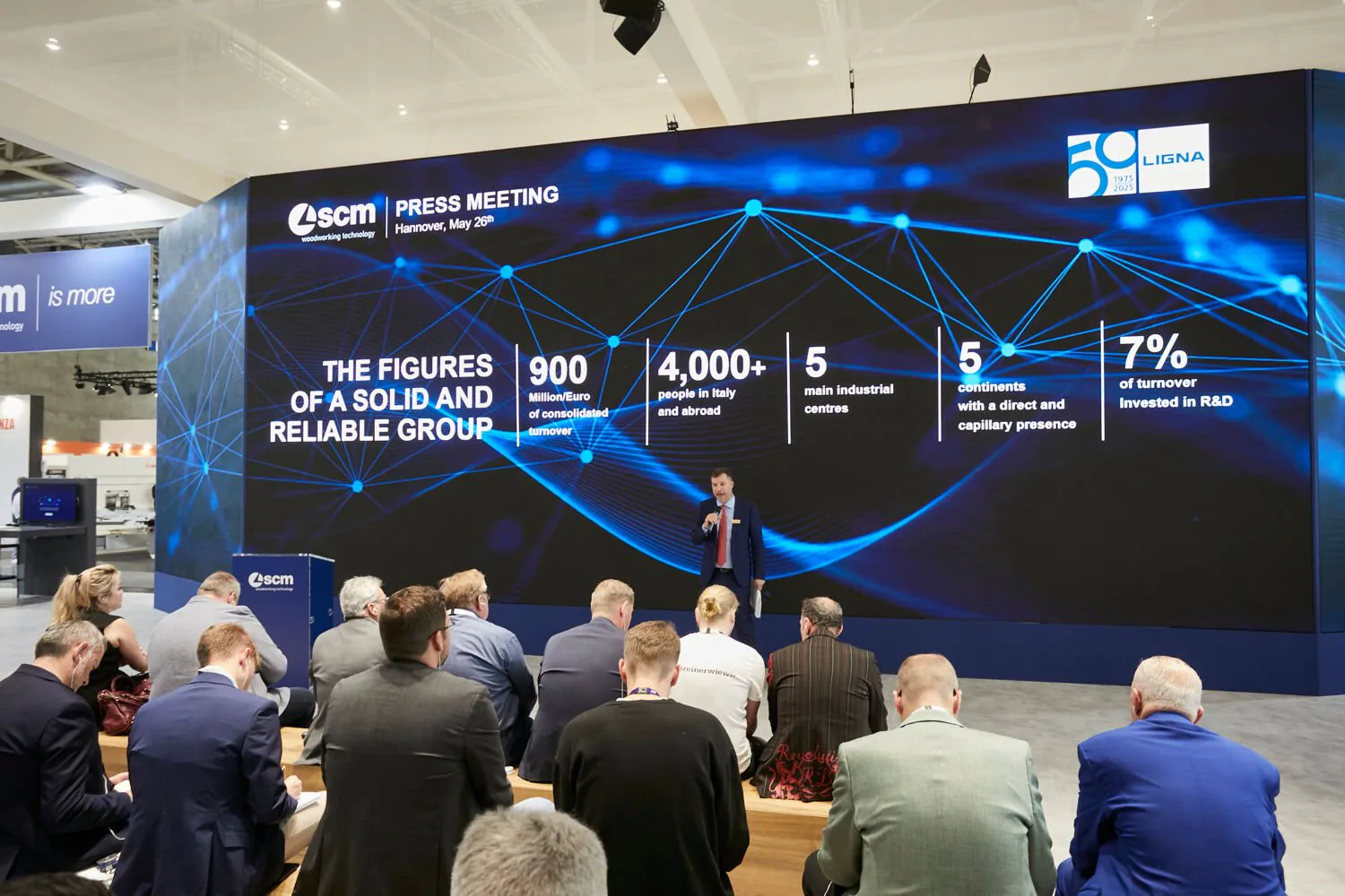 LIGNA 2025 kicks off with a strong turnout at the SCM stands