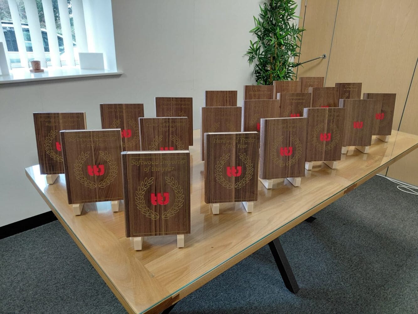 SCM technology at the heart of the new TTJ Awards trophies