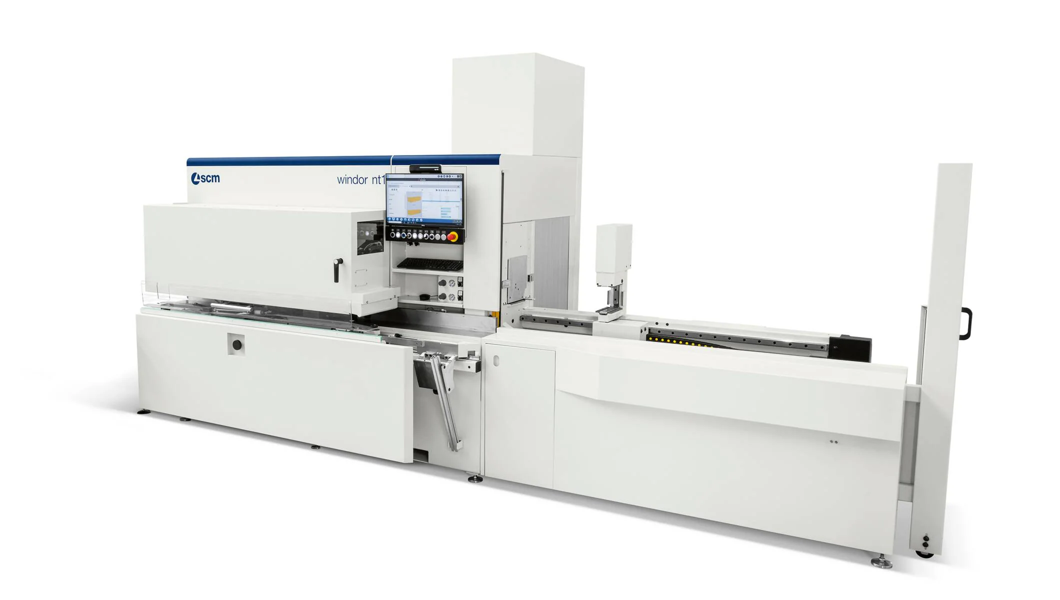Fensterfertigungsanlagen - Winkelbearbeitungzentren für Fenster und Türen - windor nt1