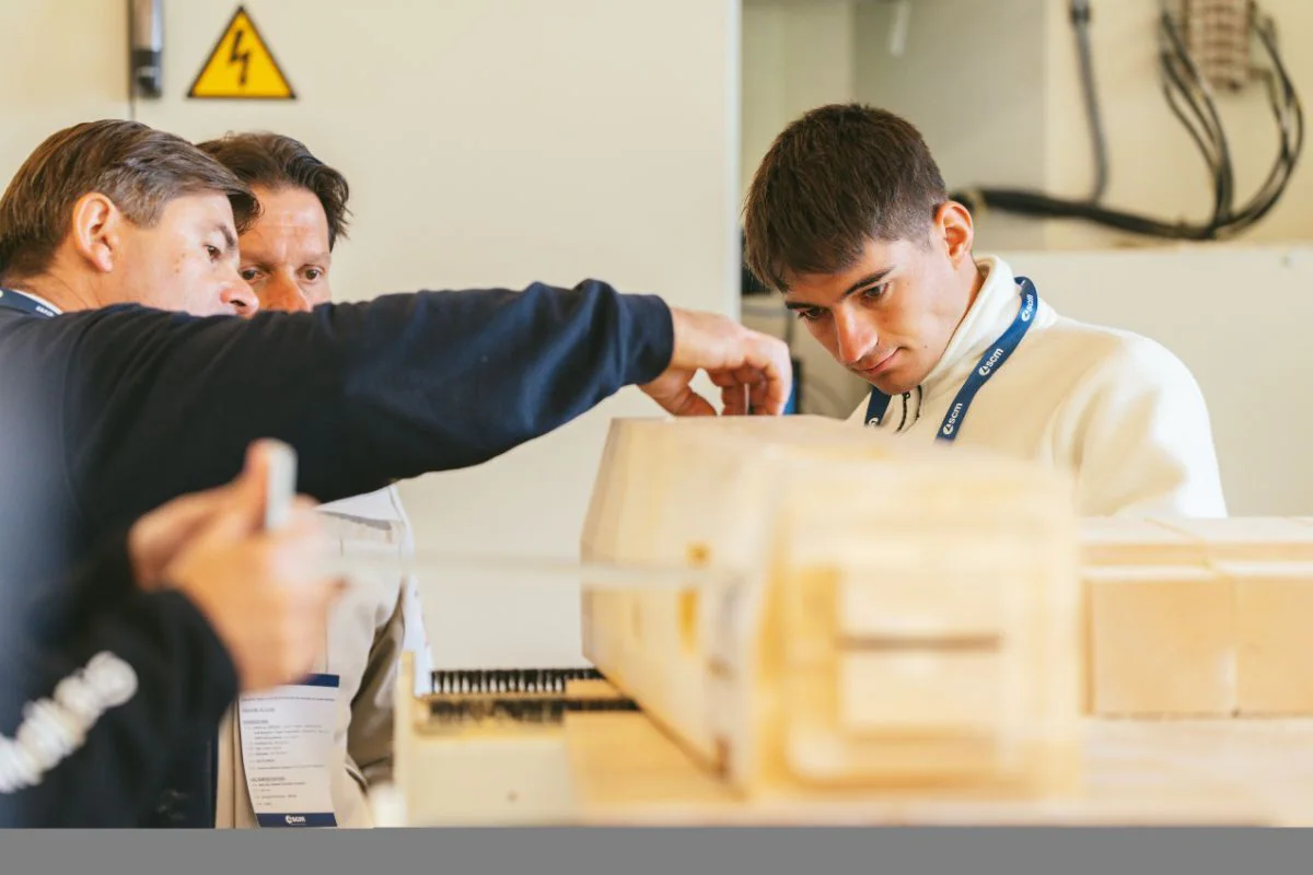 Timber Construction Day di SCM presso il cliente Tesarstvo Kastrevec