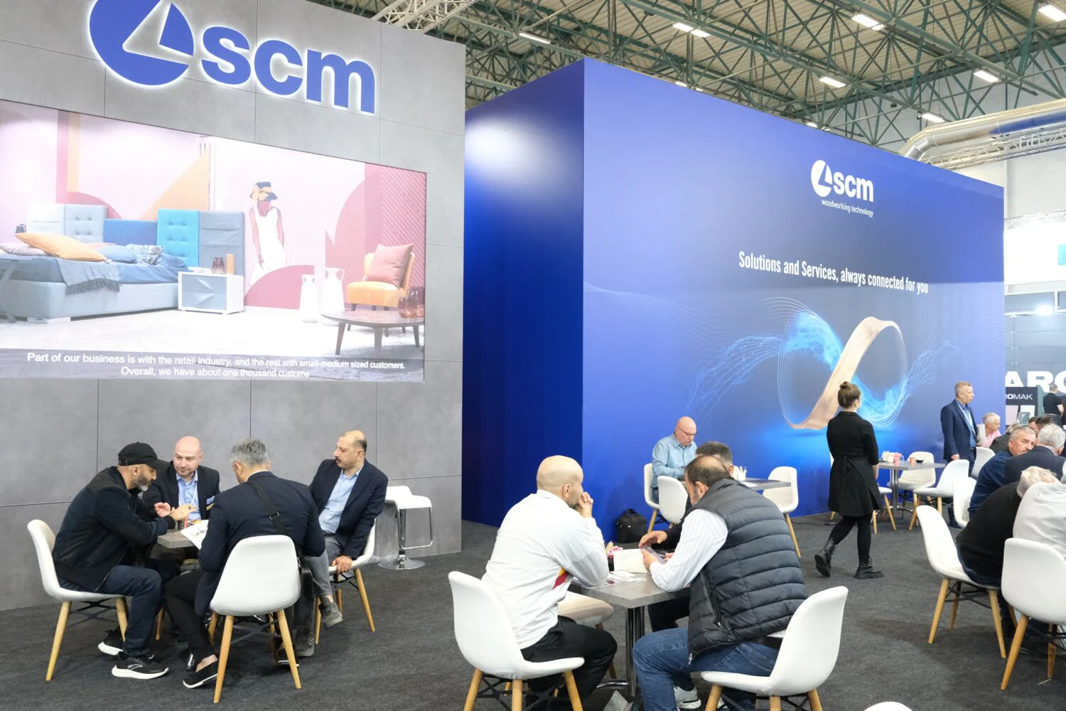 SCM at WoodTech 2025: high-end technologies and strong customer engagement in Istanbul