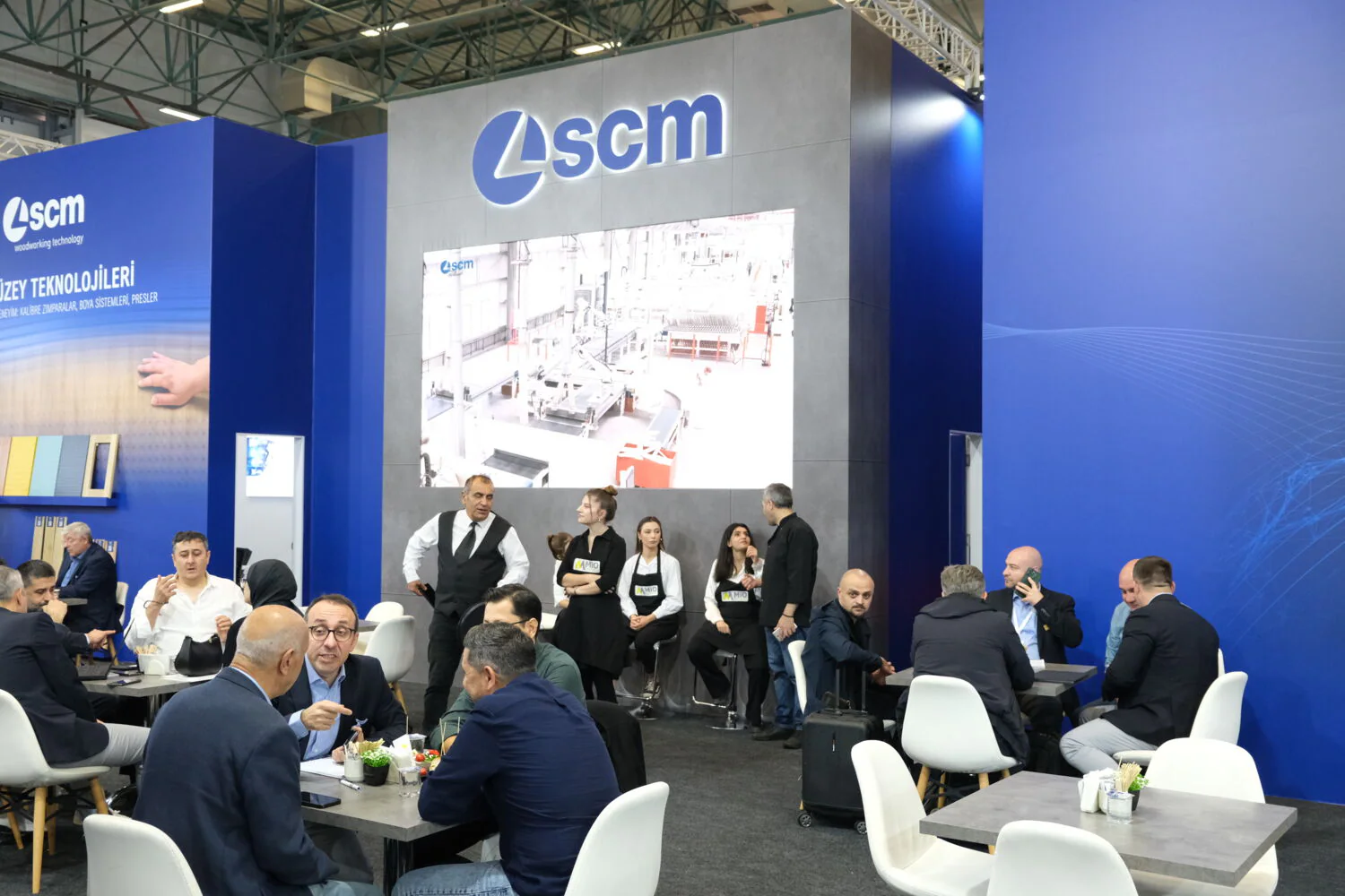 SCM at WoodTech 2025: high-end technologies and strong customer engagement in Istanbul