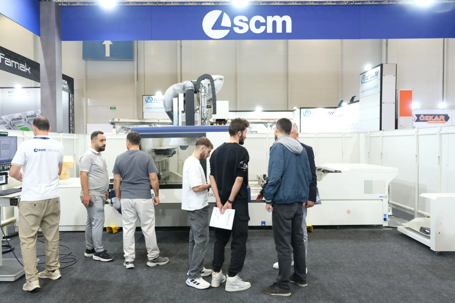 SCM at WoodTech 2025: high-end technologies and strong customer engagement in Istanbul