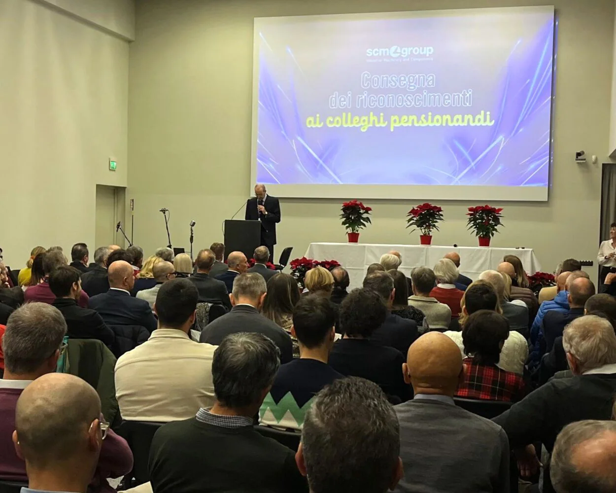Relazioni, ingegno, visione: grande partecipazione agli eventi di Natale di Scm Group
