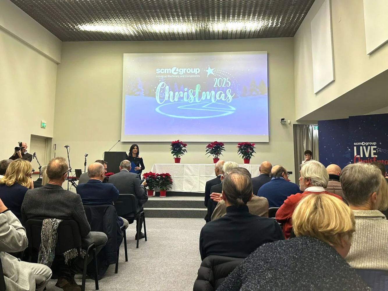 Relazioni, ingegno, visione: grande partecipazione agli eventi di Natale di Scm Group