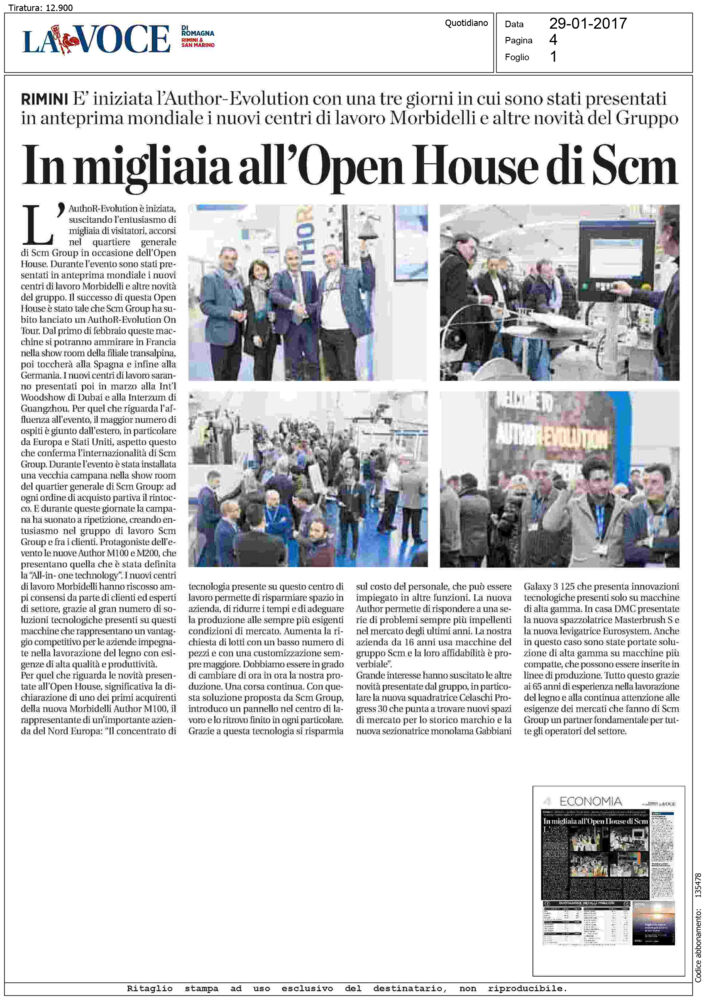 Da tutto il mondo per l'Open House