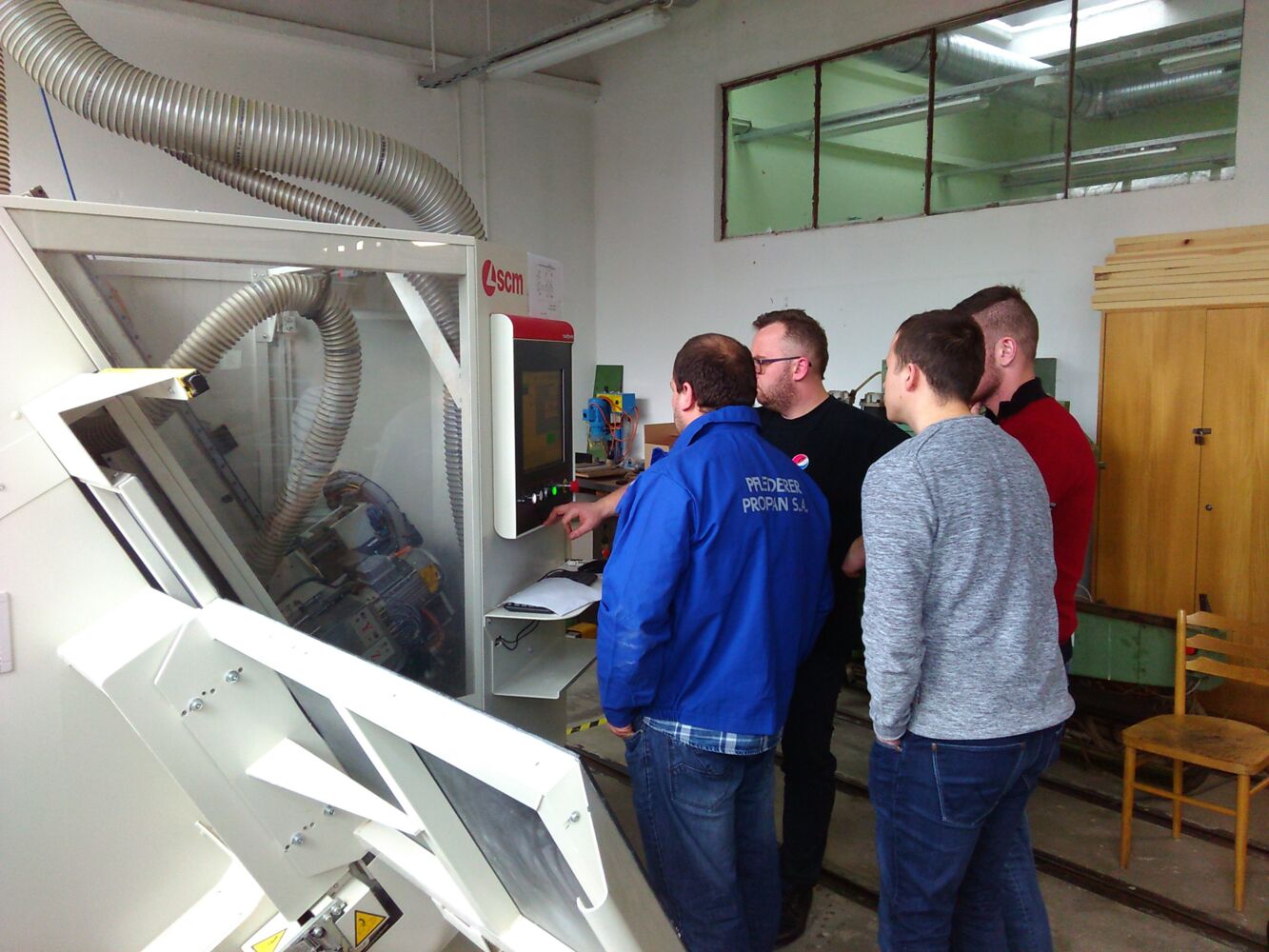 Na maszynach SCM uczą się Poznańscy studenci WTD!