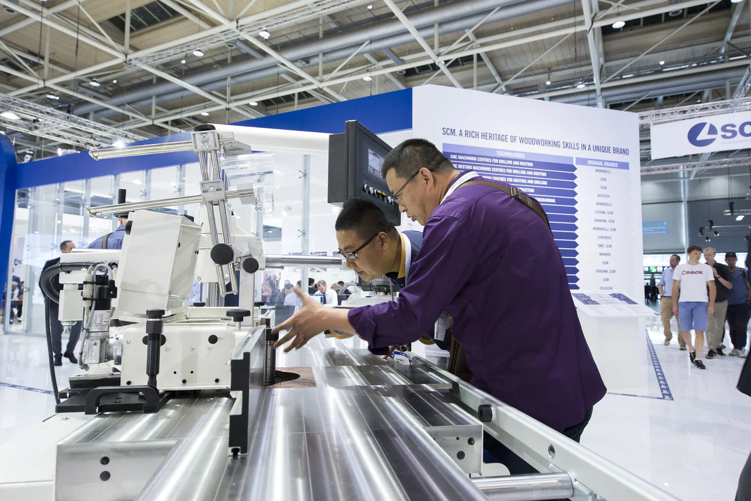 汉诺威日志。SCM展示大额数目，2017年以双位数增长启幕