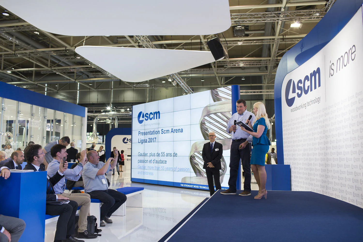 汉诺威日志。SCM展示大额数目，2017年以双位数增长启幕