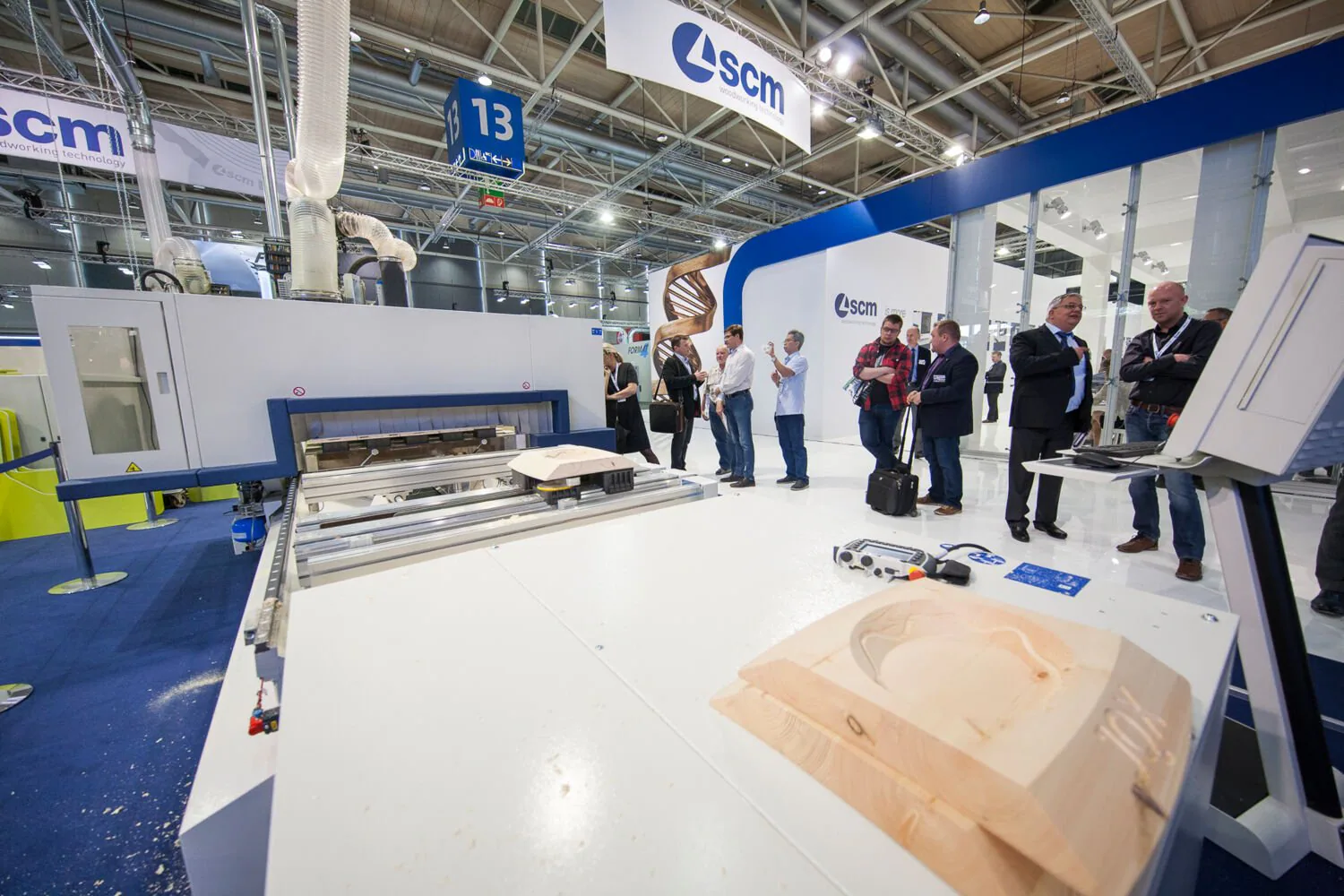 汉诺威日志。SCM展示大额数目，2017年以双位数增长启幕