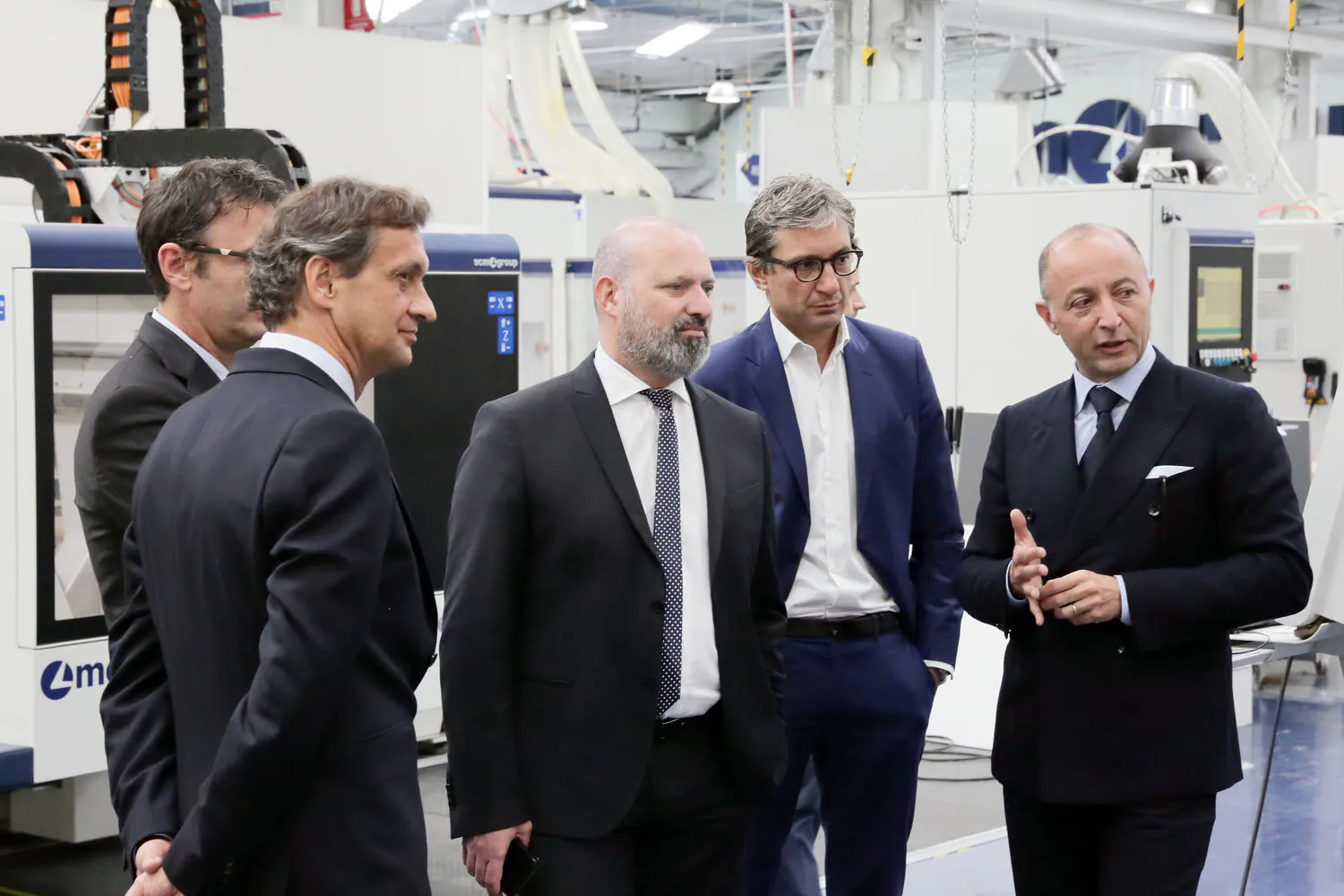 Il presidente della Regione Emilia-Romagna visita Scm Group