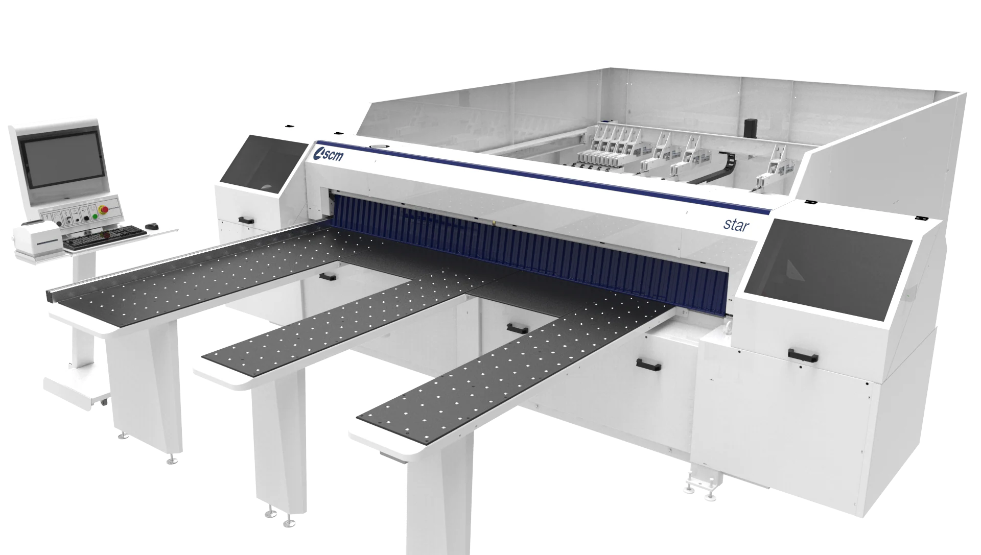 Panel ebatlamalar - Otomatik tek bÄ±Ã§aklÄ± panel ebatlama makinalarÄ± - STAR 2.9