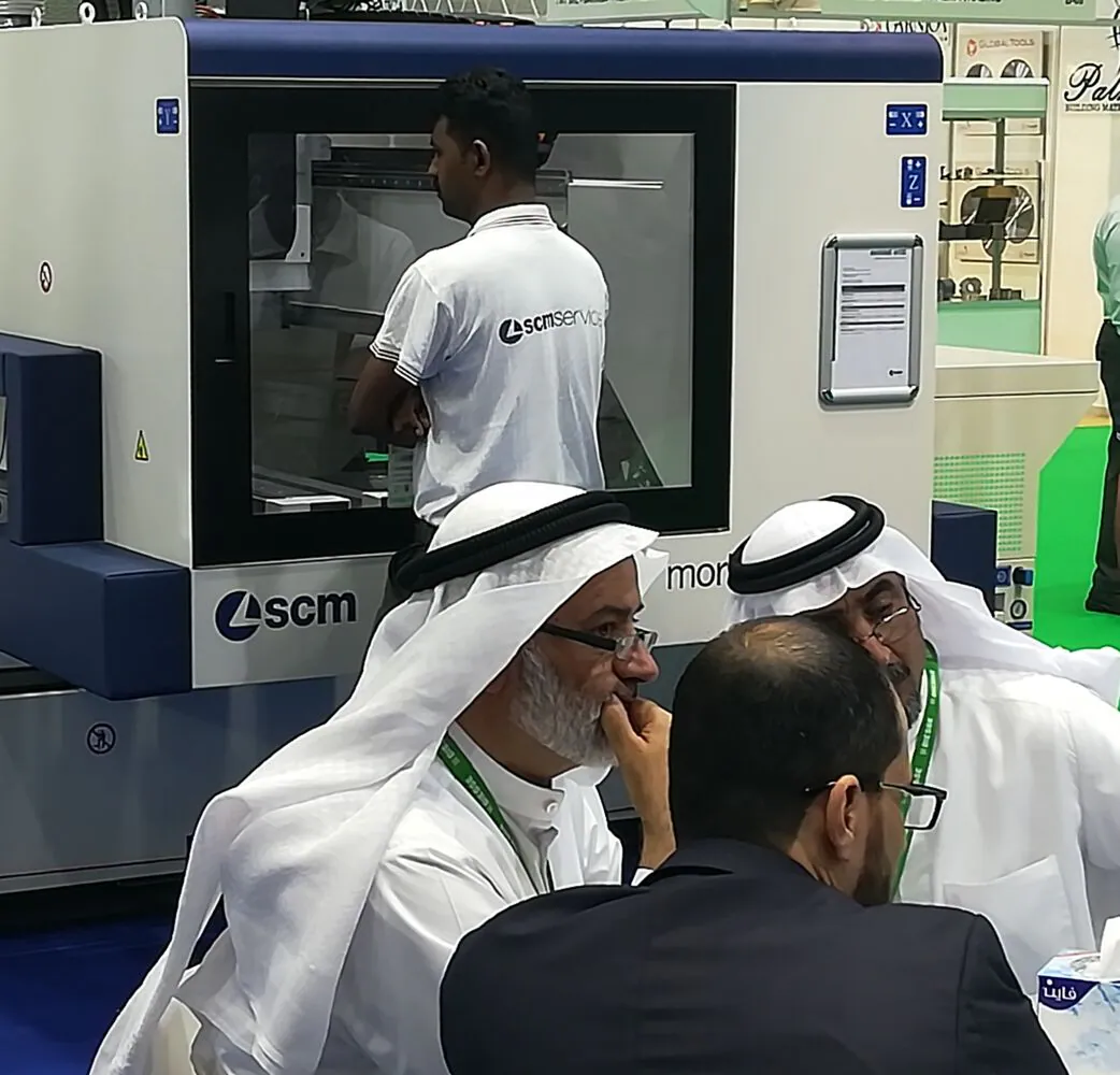 SCM porta a Dubai Woodshow l’alta tecnologia “made in Italy” per il legno