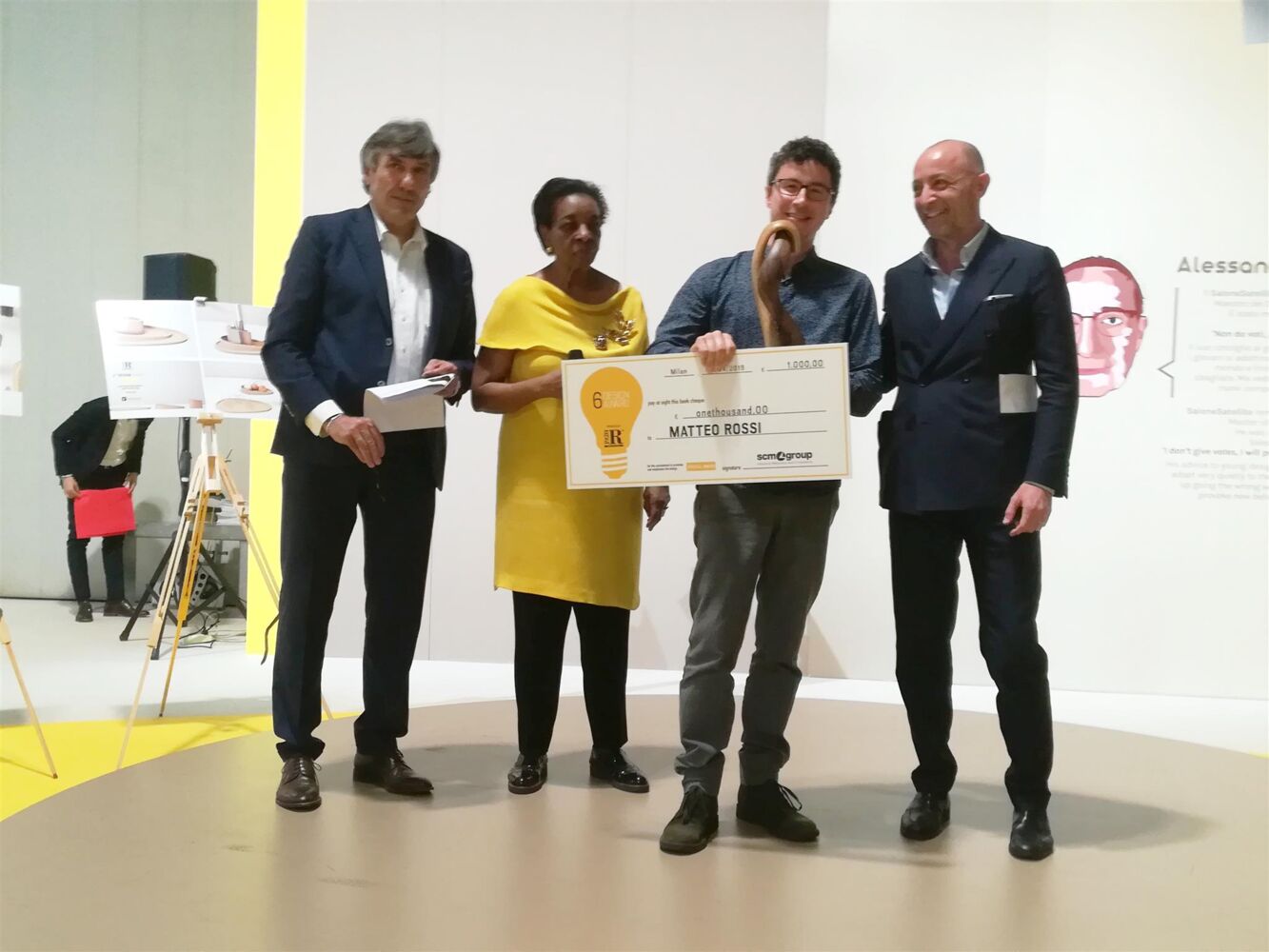 SCM al Salone del Mobile per premiare le giovani eccellenze del design