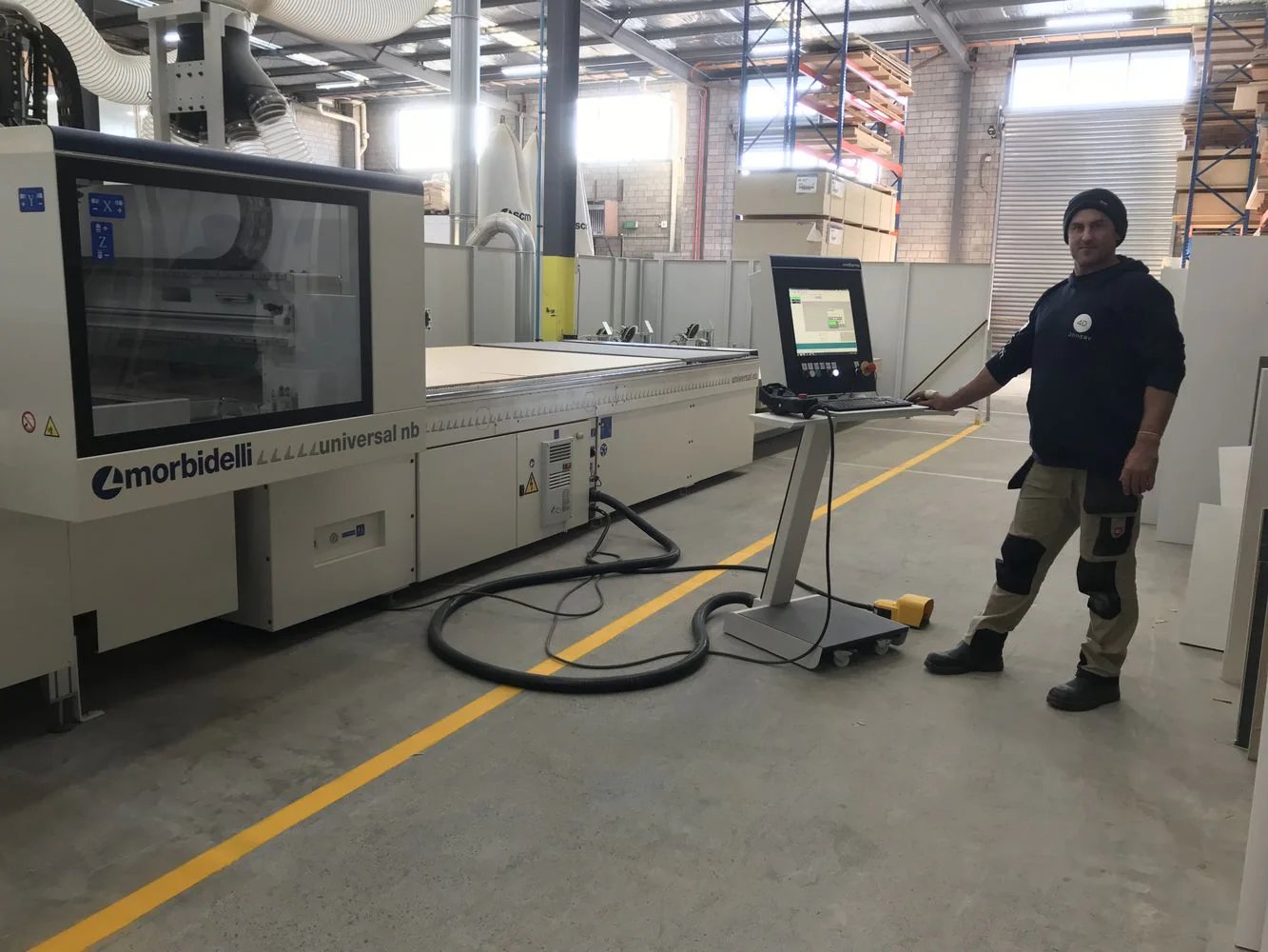 Straightforward Joinery with Morbidelli