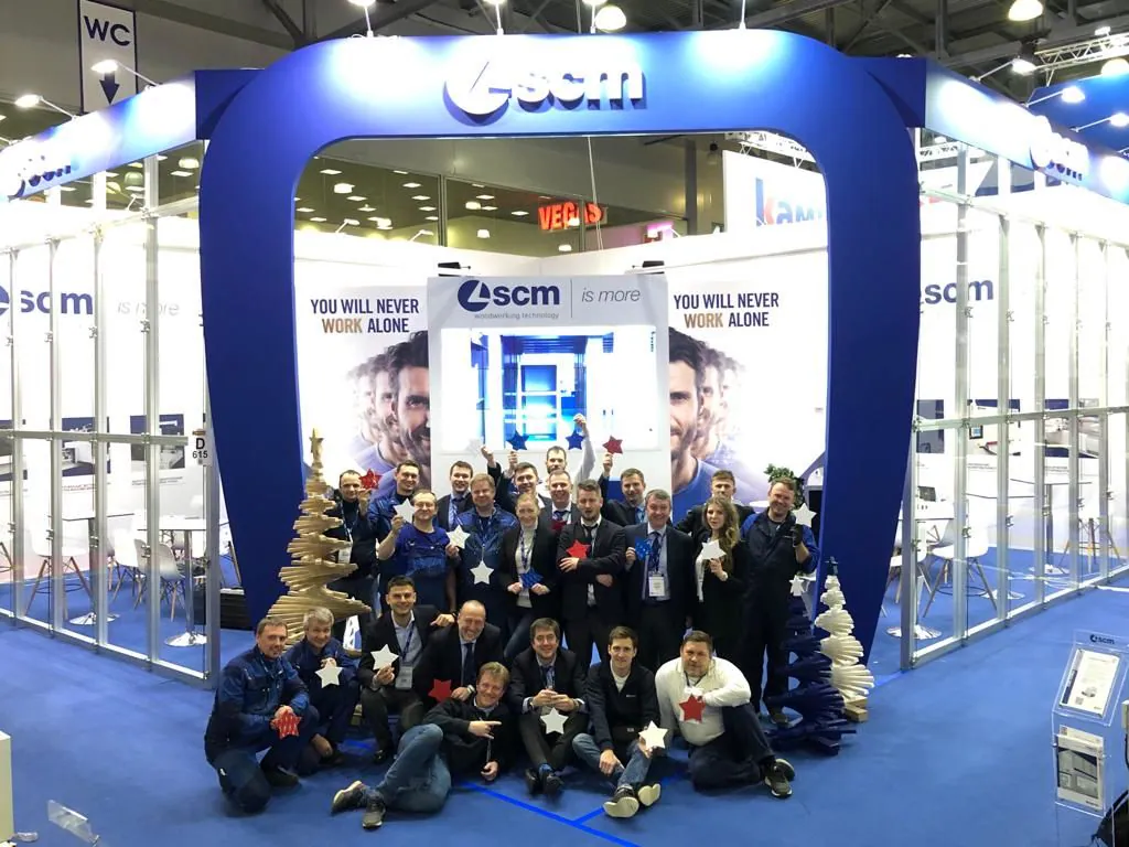Success and Christmas magic for SCM at Woodex