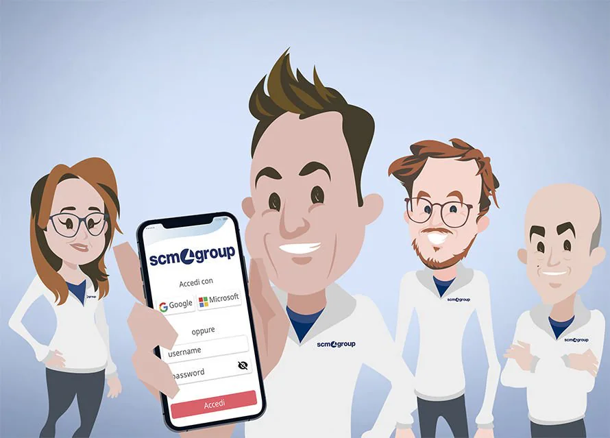 联系世界各地的Scm 集团社交网络程序